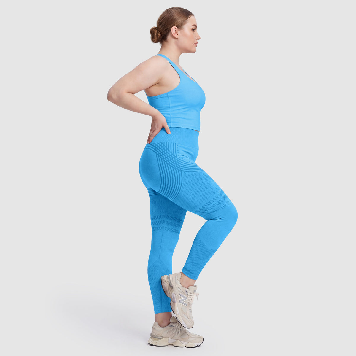Sculpt 3D Lift & Smooth Leggings in Turquoise