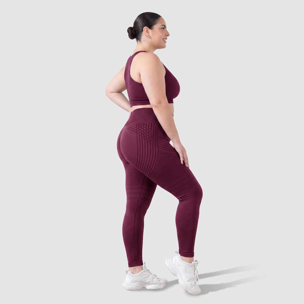 Sculpt 3D Lift & Smooth Leggings in Plum
