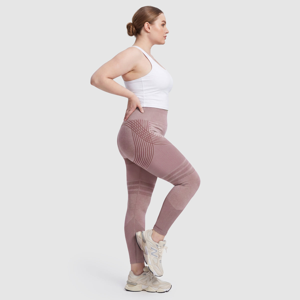 Sculpt 3D Lift & Smooth Leggings in Pink